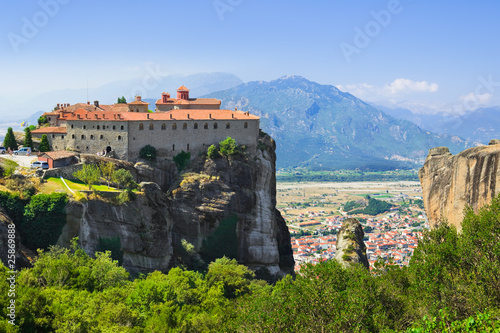 Meteora monastery in Greece