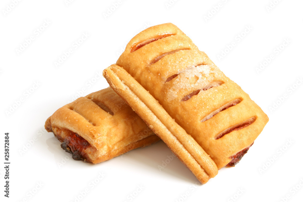 Puff pastry with jam