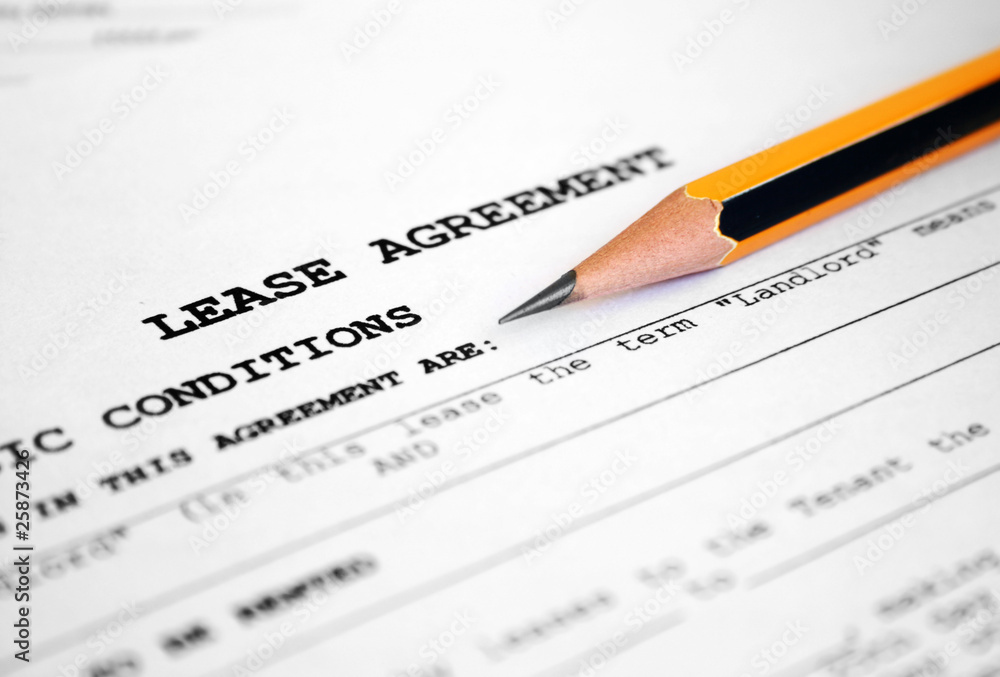 Lease agreement Lease agreement