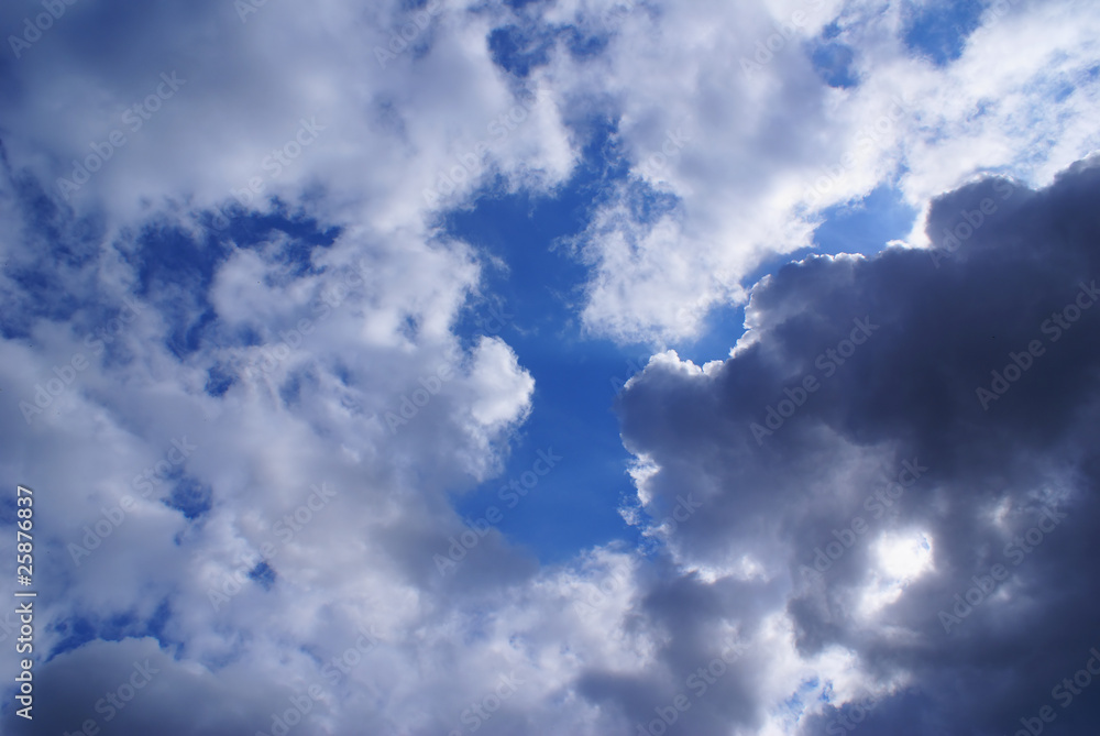 Fototapeta premium Dark clouds