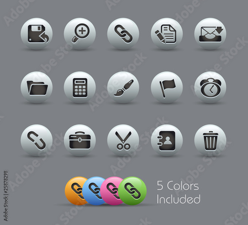 Interface / The vector includes 5 colors in different layers