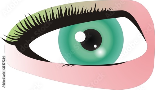 green eye