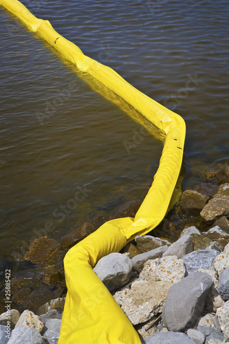 Yellow Boom in the Water, Gulf Coast photo