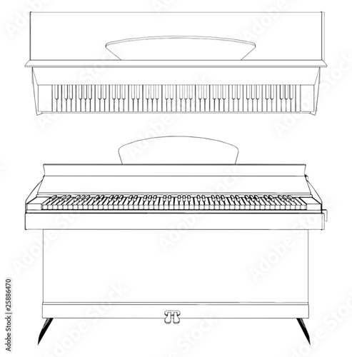 Piano Vector 08