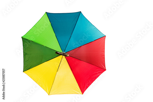 Open umbrella - isolated