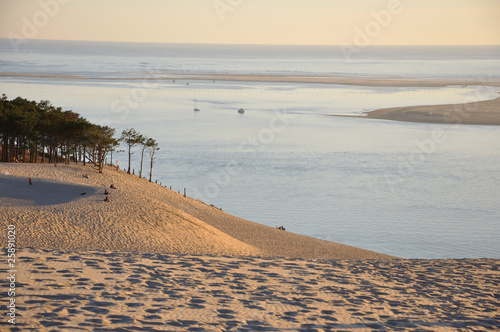 coucher de soleil sur la dune du pyla 12