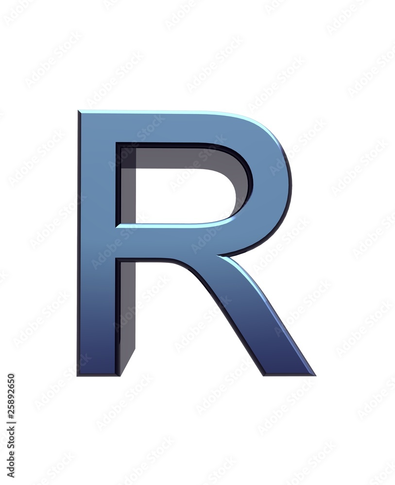 Buchstabe R Buchstabe R