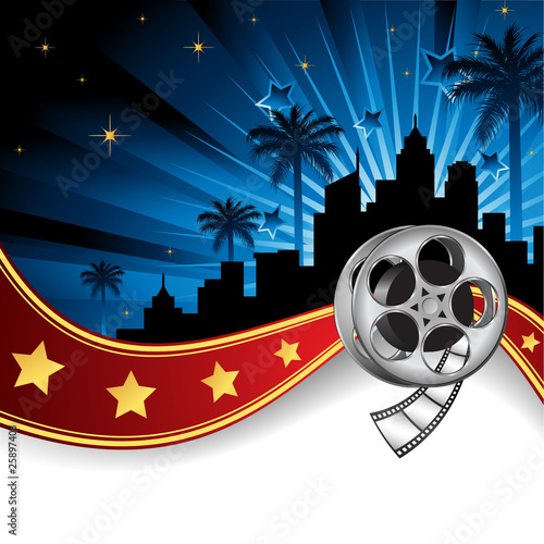 Background Inspired by Film Industry