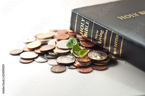 Tableau sur toile Bible prosperity