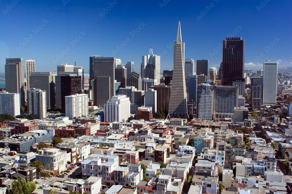 Obraz premium San Francisco Skyline