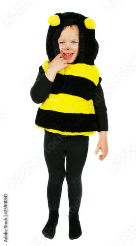 Funny bee.