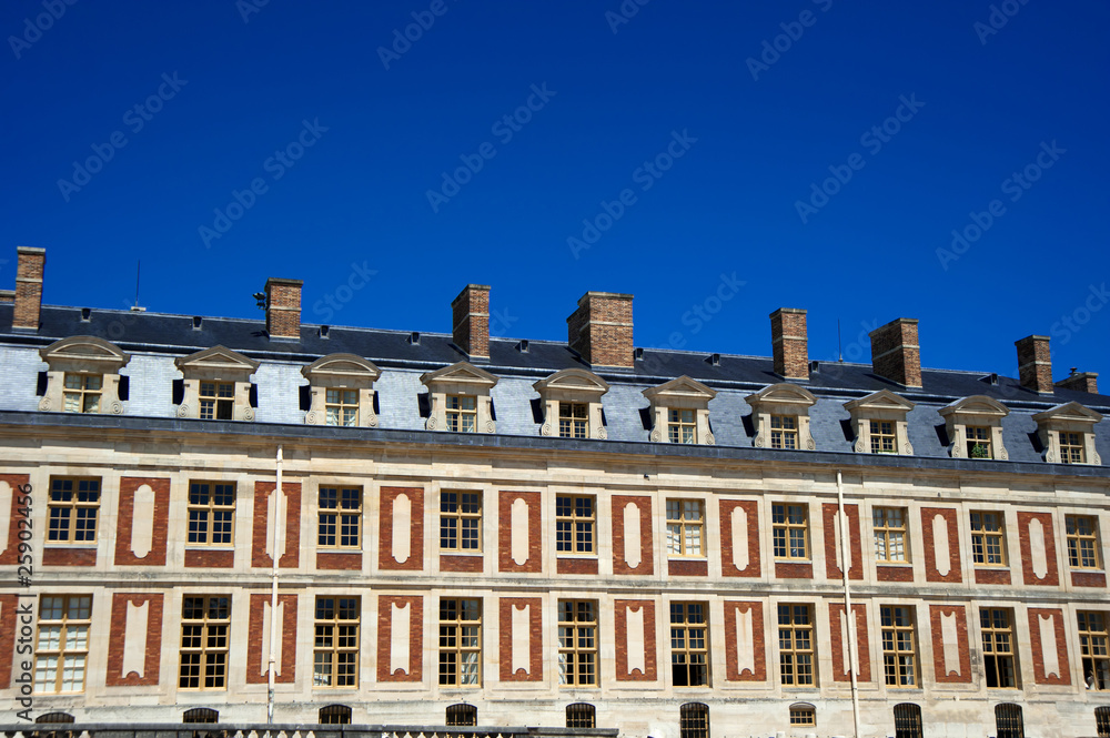 ancient europe building out of versailles palace,paris
