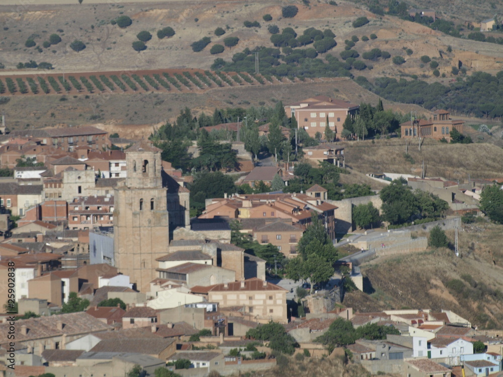 Vista aerea de Toro (Zamora)