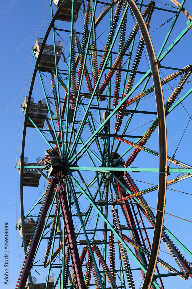 Fototapeta premium county fair ride