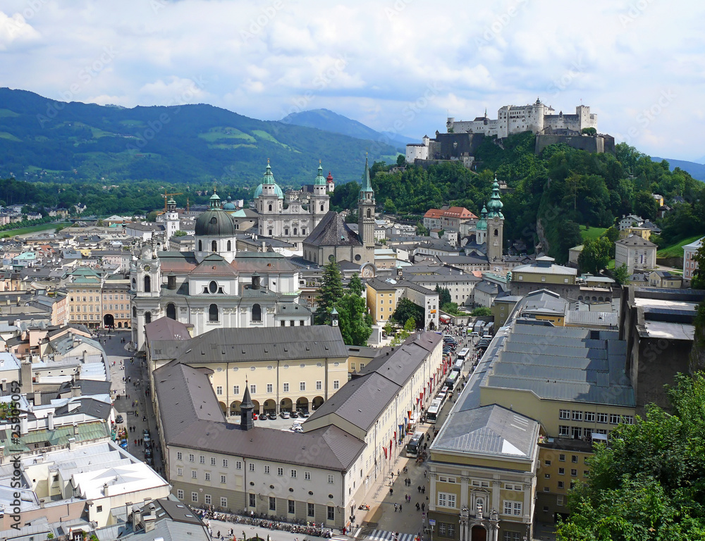 Obraz premium Salzburg 00 Panorama