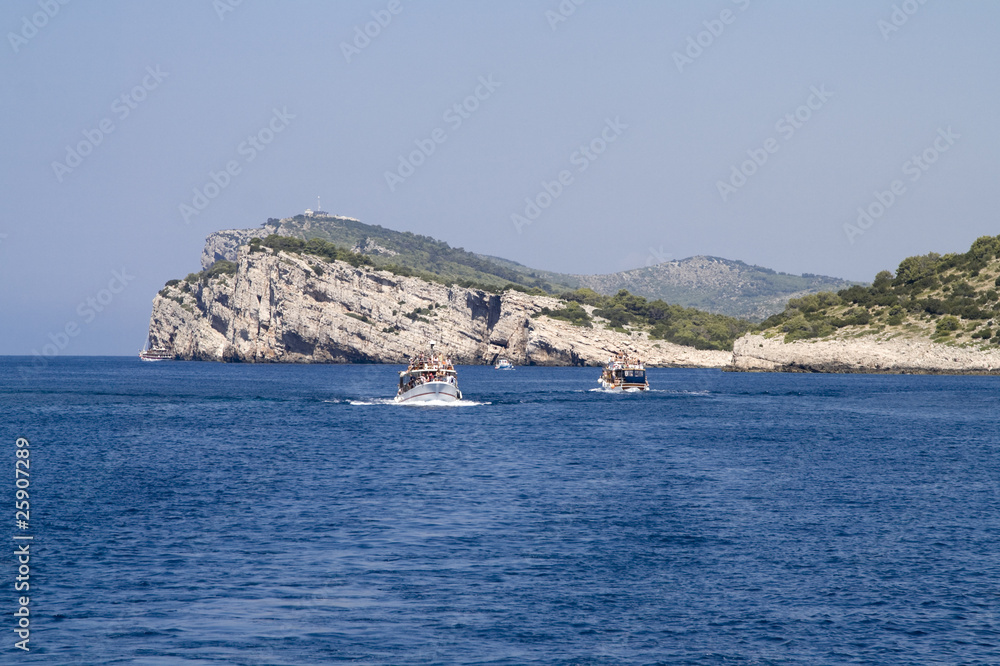 Dugi Otok Cliff at Kornati Islands, Croatia.
