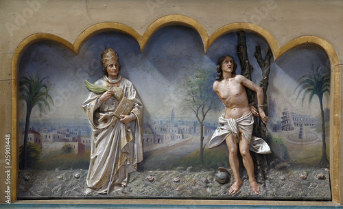 Saint Fabian and San Sebastian
