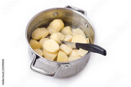 Garnek z ziemniakami