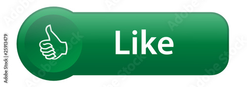 LIKE Web Button (buzz share e-mail friends love social network)