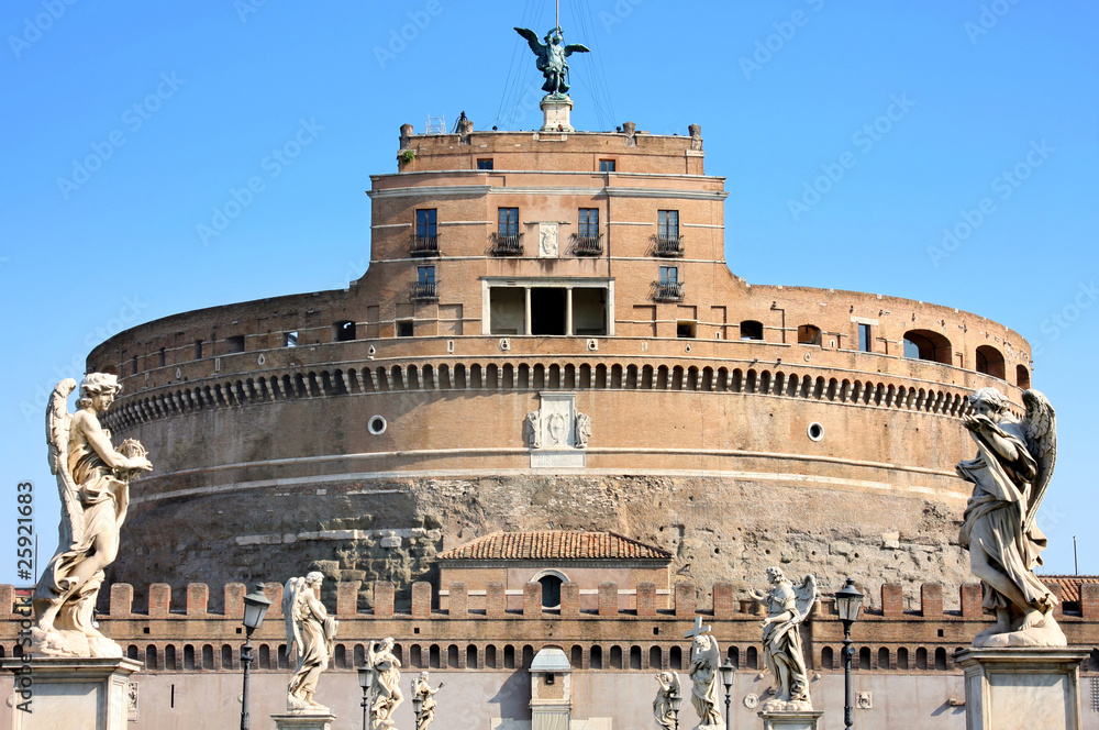 Castel Sant' Angelo in Rome, Italy