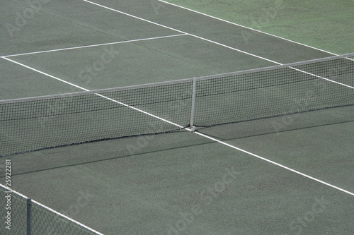 Court de tennis vert © Hervé Rouveure