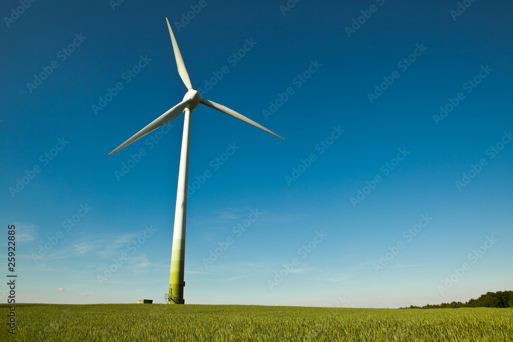 Wind Turbine - alternative and green energy source Wind Turbine - alternative and green energy source