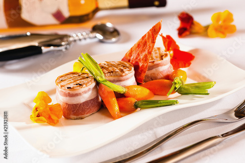 Bio Schweinefilet Möhren
