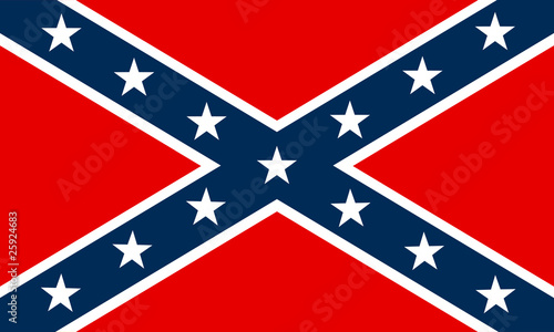 Confederate flag. photo