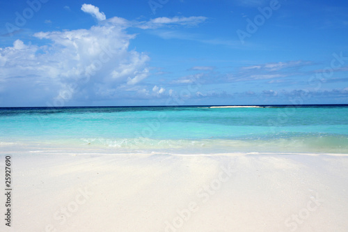 Maldive beach
