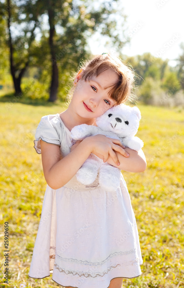 girl in the park