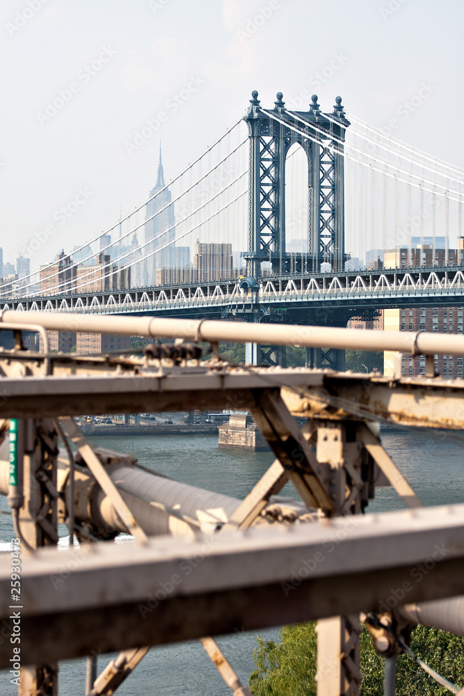 Fototapeta premium Manhattan Bridge