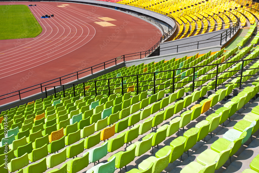 Obraz premium Stadium seats