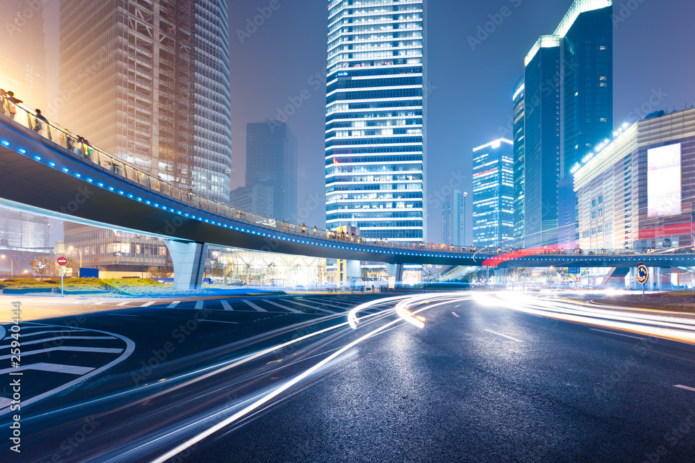 Fototapeta premium light trails