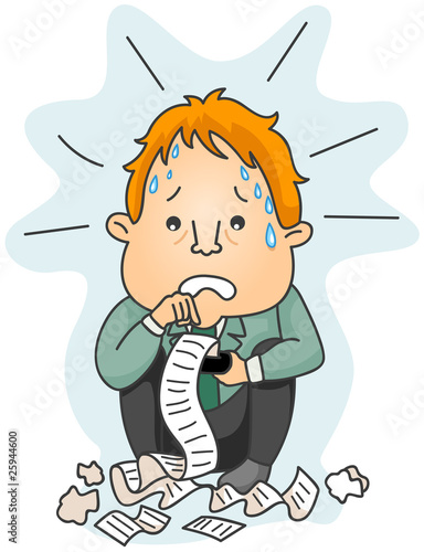 Worried Businessman