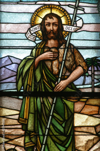 Принти на полотні Saint John the Baptist