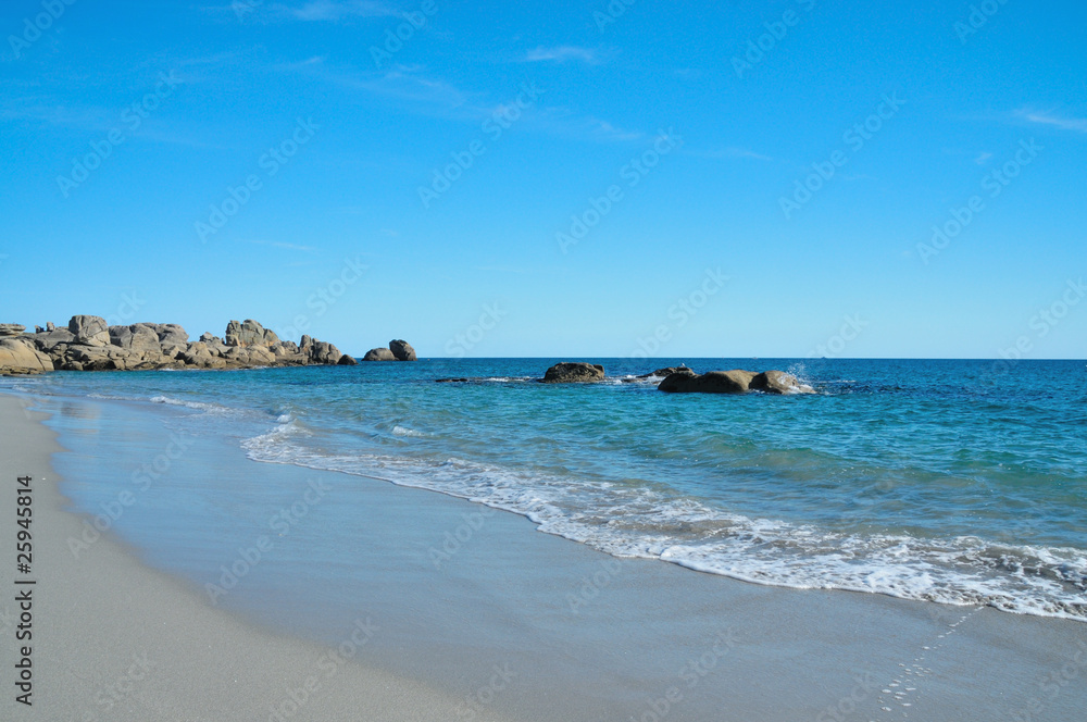 Obraz premium plage bretonne