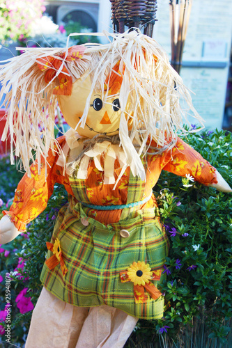 Happy scarecrow