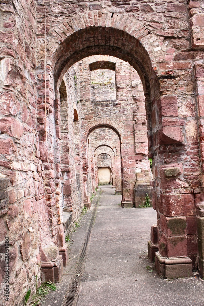 Fototapeta premium Pasaże - Kościół opactwa Frauenalb