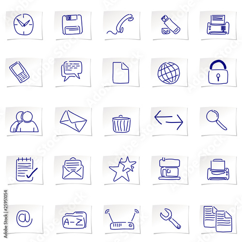 Icons gezeichnet