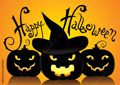 Halloween inscription