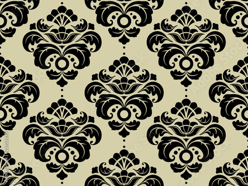 Seamless Damask Pattern