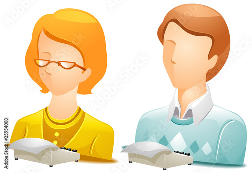 Stenographer Avatars