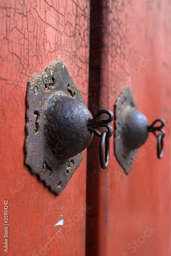 doornail and door knockers photo