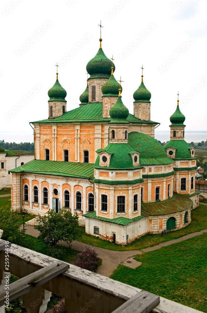 the Assumption cathedral in former Goritsky monastery of Dormiti