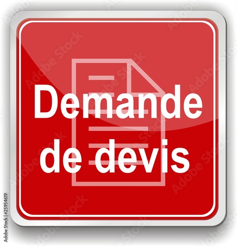 bouton demande de devis