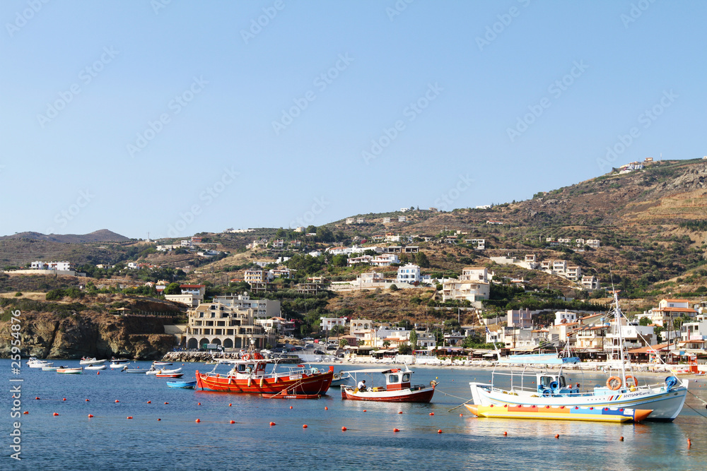 Fishing Boats on the island of Crete
