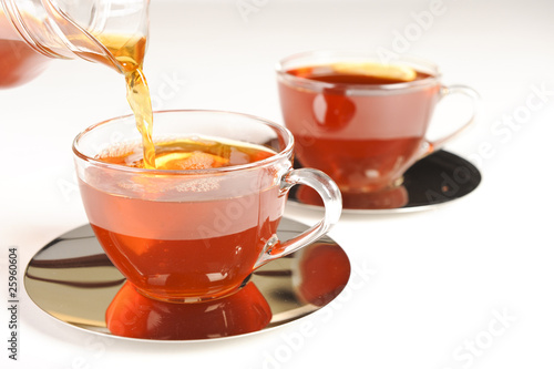 Healthy red bush tea from South Africa