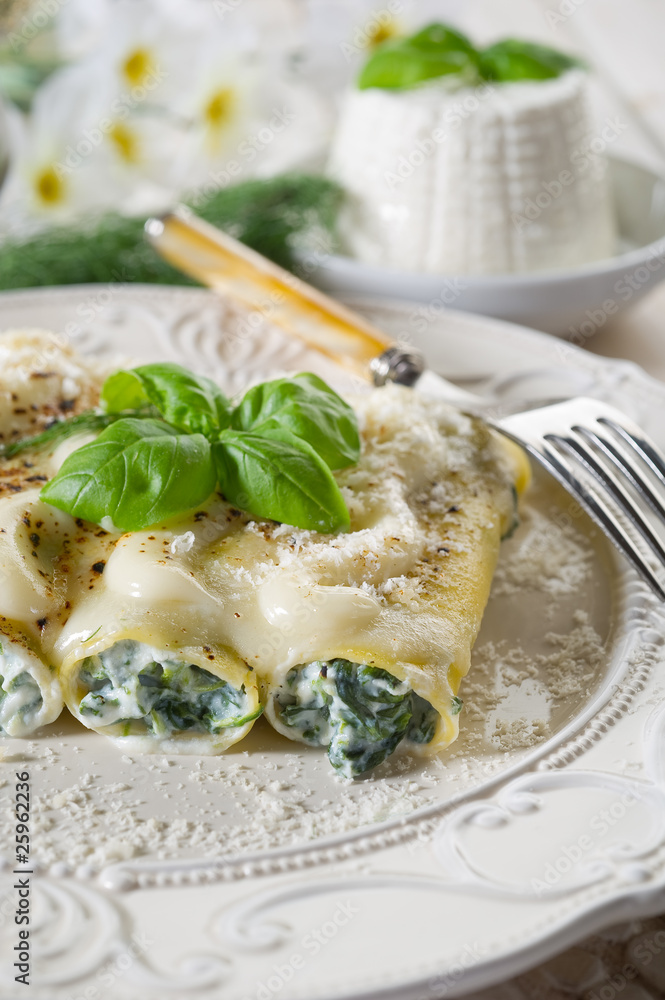 cannelloni ricotta&spinach-cannelloni ricotta spinaci cannelloni ricotta&spinach-cannelloni ricotta spinaci