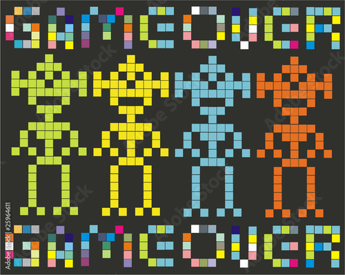 game over (retro games)