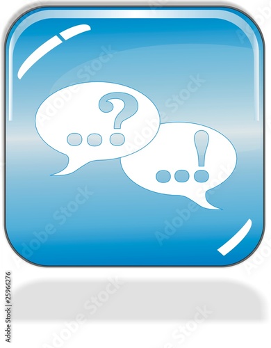 bouton bulle question